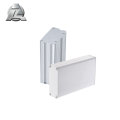 Caja de caja PCB de aluminio gris blanco de alta calidad 103x33.4